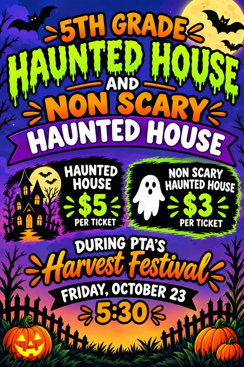5th Grade Hunted House 